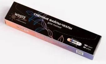 White line Slide-R для пилки Овал 180 грит (30 шт, черный)