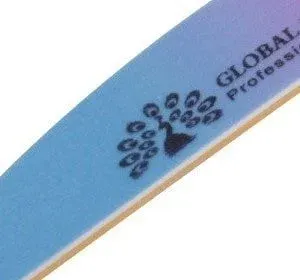 Global Fashion Пилочка для ногтей 180/180 (синий)