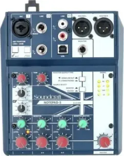 Soundcraft Notepad 5