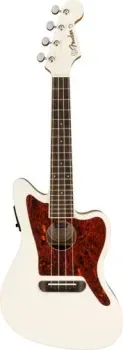 Fender Fullerton Jazzmaster Uke Olympic White