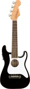 Fender Fullerton Strat Uke Black