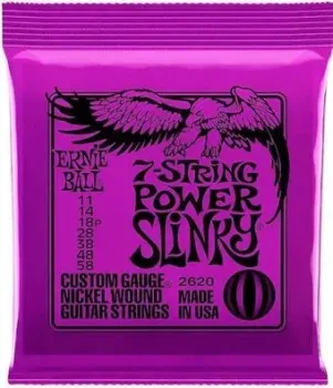 Ernie Ball 2620 Nickel 7 Power Slinky