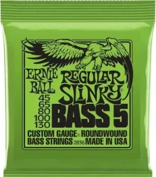 Ernie Ball 2836 Regular Slinky 5 String Bass 45-130