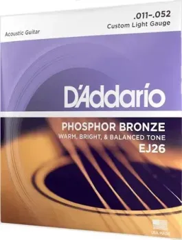 D'Addario EJ26 Custom Light 11-52