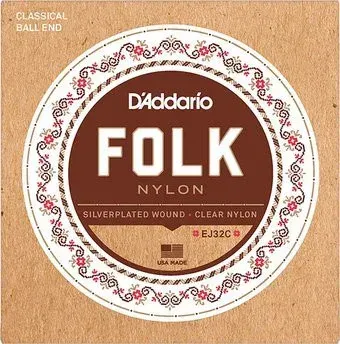 D'Addario EJ32C Folk Nylon