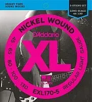 D'Addario EXL170-5 45-130