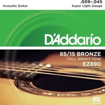 D'Addario EZ890 Super Light 9-45