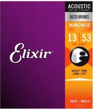 Elixir Strings 11182 13-53 HD Light