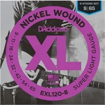 D'Addario EXL-120-8