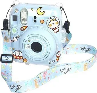 Sundays для Fujifilm Instax Mini 12 с ремешком (голубой)