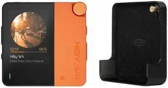 HiBy W4 + MagSafe Magnetic (оранжевый)