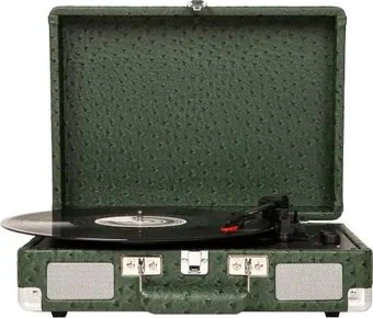 Crosley Cruiser Deluxe Green Ostrich