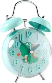 ILikeGift Clear wake-up with animals HL-5140-01 (green crocodile)