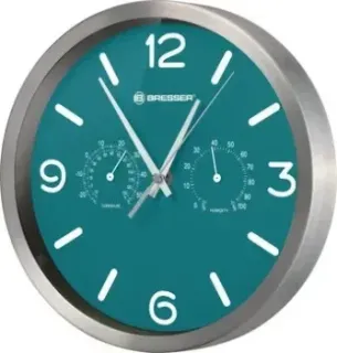 Bresser MyTime ND DCF Thermo/Hygro, 25 см (зеленый)