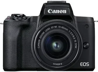 Canon EOS M50 Mark II Kit EF-M 15-45mm f/3.5-6.3 IS STM (черный)