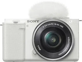 Sony ZV-E10L Kit 16-50mm (белый)
