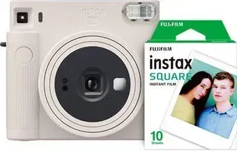Fujifilm Instax Square SQ1 + пленка 10 кадров (белый)