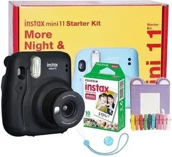 Fujifilm Instax Mini 11 Starter Kit (темно-серый)