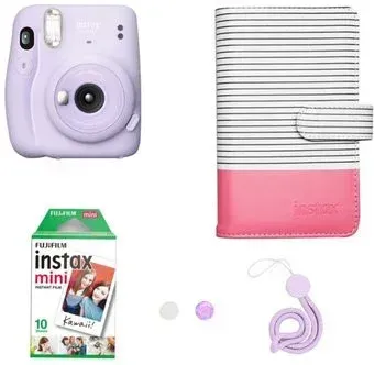 Fujifilm Instax Mini 11 Geometric Set (фиолетовый)