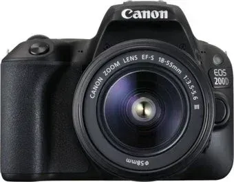 Canon EOS 200D Kit 18-55 III (черный)