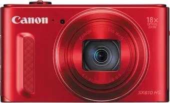 Canon PowerShot SX610 HS (красный)