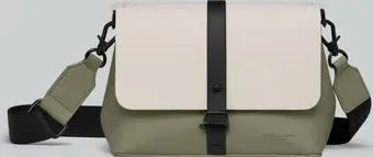 Gaston Luga Splash Crossbody Bag (кремовый/шалфей)