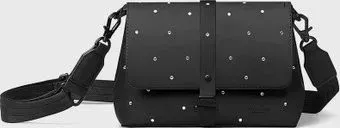 Gaston Luga Splash Crossbody Bag (черный с кристаллами Swarovski)