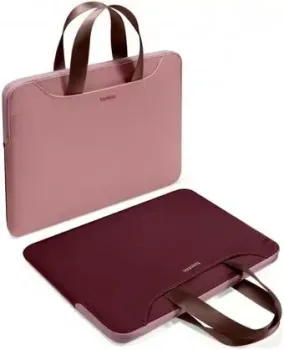 Tomtoc TheHer Light-A21 Dual-color Slim Laptop Handbag 13.5" (розовый)