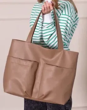 MT.style Тоут с двумя карманами (ирис)