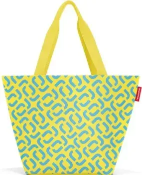 Reisenthel Shopper M ZS2030 Signature Lemon (желтый/голубой)