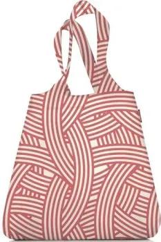 Reisenthel Mini Maxi Shopper AT0033P Zebra Pink (белый/розовый)