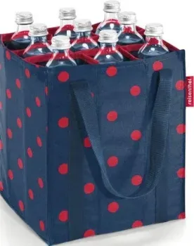Reisenthel Bottlebag ZJ3075 mixed dots red (синий/красный)