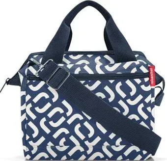 Reisenthel Allrounder Cross MQ4073 signature navy (синий/белый)