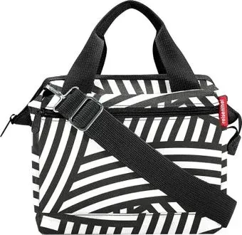 Reisenthel Allrounder Cross Glencheck Red MQ3068 (черный/белый)