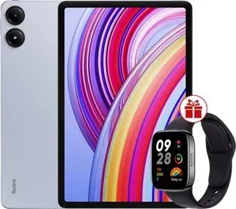 Xiaomi Redmi Pad Pro 8GB/128GB международная версия (голубой) + умные часы Xiaomi Redmi Watch 3 (черный) по акции