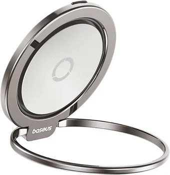 Baseus MagPro II Magnetic Ring Phone Stand (серебристый)