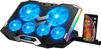 ICE COOREL K9 (с синей подсветкой вентиляторов)