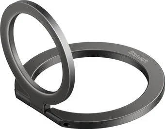 Baseus Halo Series Foldable Metal Ring Stand (темно-серый)