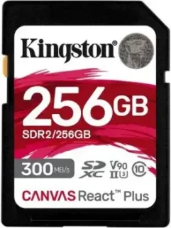 Kingston Canvas React Plus SDXC 256GB SDR2/256GB