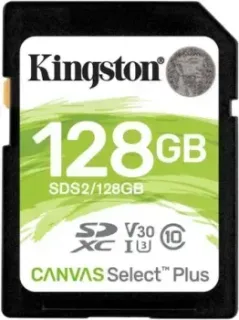Kingston Canvas Select Plus SDXC 128GB SDS2/128GB