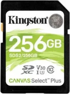 Kingston Canvas Select Plus SDXC 256GB SDS2/256GB