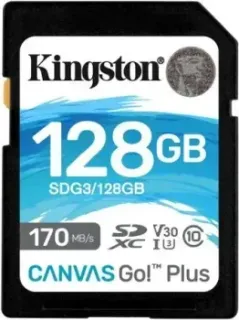 Kingston Canvas Go! Plus SDXC 128GB SDG3/128GB
