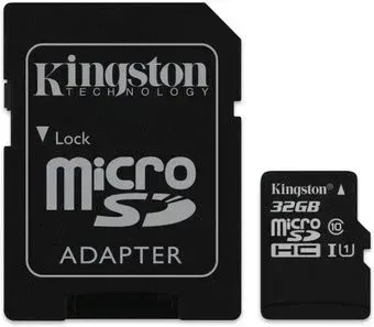 Kingston microSDHC 32GB SDCIT/32GB (с адаптером)