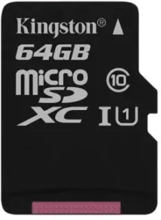 Kingston microSDXC 64GB SDC10G2/64GBSP