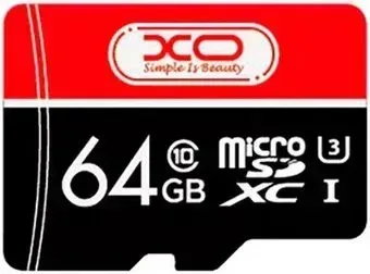 XO microSDXC 64GB TF64 (с адаптером)