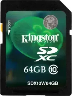 Kingston SDXC 64GB SDX10V/64GB