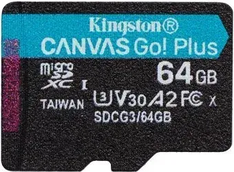 Kingston Canvas Go! Plus microSDXC 64GB SDCG3/64GBSP