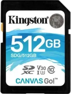 Kingston Canvas Go! SDXC 512GB SDG/512GB
