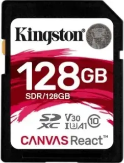 Kingston Canvas React SDXC 128GB SDR/128GB