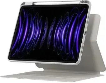 Baseus Minimalist Series Magnetic Protective Case/Stand для Apple iPad 10.2 (светло-серый)